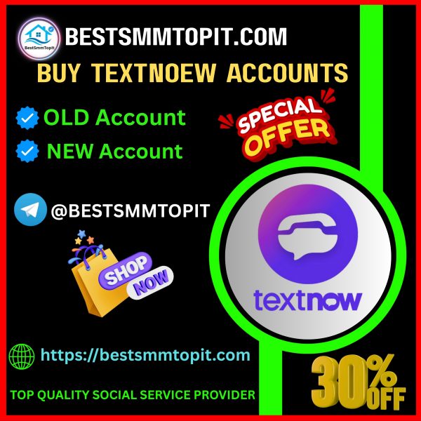 Buy TextNow Accounts
